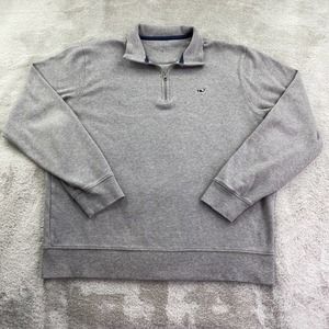 Vineyard Vines Sweater Mens Medium Gray Pullover Preppy Ivy League Classicore